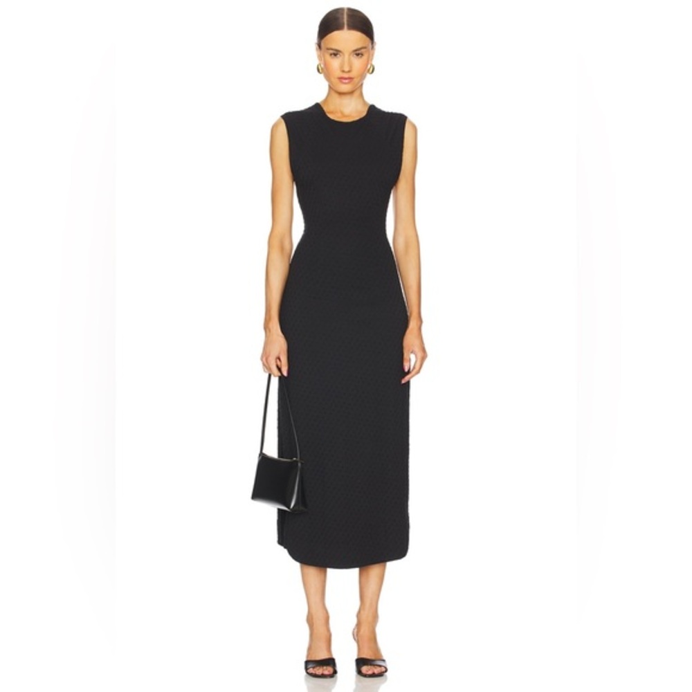Free People Eventide Midi Dress Black